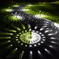 thumbnail image 1 of Paquete de 4 luces solares decorativas ZHAOCHENG ultrabrillantes para exteriores carga rápida, 1 of 5