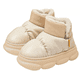 thumbnail image 1 of Mini Botas De Nieve Cortas Mujer Cálidas De Invierno beige 23,5 MX, 1 of 5