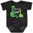 thumbnail image 3 of Inktastic Gram Boy Grandson Dinosaur Boys Baby Bodysuit, 3 of 5