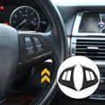 thumbnail image 2 of Carbon Fiber Style Steering Wheel Trim,2pcs Carbon Fiber Style Steering Wheel Trimfor BM Steering Wheel Button Trim Unrivaled Performance, 2 of 13