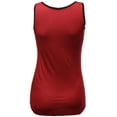 thumbnail image 2 of FashionOutfit Women's Basketball Sleeveless Tops, 2 of 3
