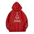 thumbnail image 4 of WZXFASHION Chandails à Capuchon de Noël pour Femmes Chandail Surdimensionné pour Femmes avec Adorable Graphique de Gnome Chandail à Capuchon Confortable jusqu'à 50 % de Rabais Chandail à Capuchon Athlétique à Fermeture Éclair, 4 of 4