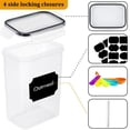 thumbnail image 6 of TEAFIRST 42 Pcs Airtight Food Storage Containers Set with Lids, for Kitchen & Pantry BPA Free Clear, 6 of 7