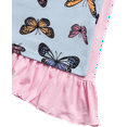 thumbnail image 5 of dELiA*s Girls' Nightgown Pajamas - 2 Pack Ruffle Trim Sleep Dress with Hair Scrunchie (Sizes: 4-14), 5 of 7