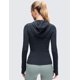 thumbnail image 2 of Campera Deportiva CRZ YOGA Butterluxe con Cierre Completo Azul Marino Talle L, 2 of 7