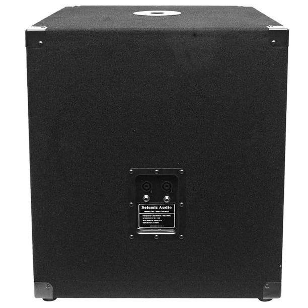 Seismic Audio Baby-Tremor Indoor Pole Mount Woofer, 300 W RMS