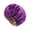 czb# Purple403, variant on CUZIBR Womens Satin Bonnet Hat Fashionable Soft Floral Print Hair Sleep Skullcap Leisure Soft Hair Wrap Slouch Breathable Curly Hair Bonnet Night Caps Pleated Ruched Shower Cap,Black,One Size