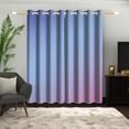 thumbnail image 6 of Lfeey Purple and Pink Gradient Ombre Blackout Curtains, 42x63 Inches, 2 Panels, 6 of 6