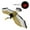 B, variant on Hzrsly Bird Kites to Scare Birds,Fake Owl,Birds Scaring Hawk Flying Kite with Pole Simulated Hawk Flash Reflective Scare Wind Power Professional Pigeon Scarer Device