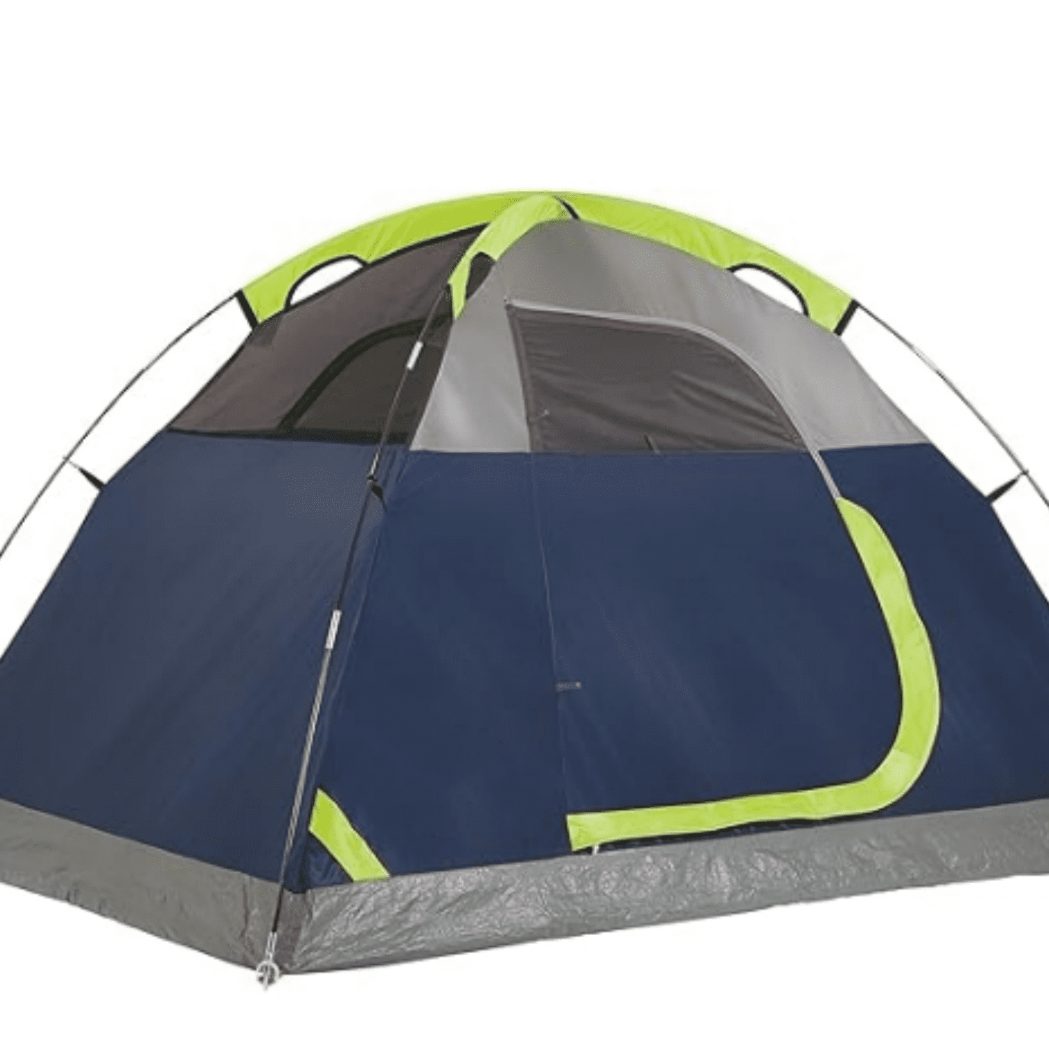 Camping Tent with Rainfly, 2/3/4/6 Person Tent Sets Up in 10 Mins, Weatherproof Shelter for Camping, Festivals, Backyard, Sleepovers, & More