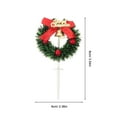 thumbnail image 2 of FONWILYO Cake Toppers for Garden Party 10Pcs 2.4x2.4x3.5in, 2 of 8
