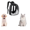 thumbnail image 2 of HEYMKGO Cat Bag Pet Backpack Pet Travel Bag Large Capacity Backpack - Comfortable Shoulder Design, Breathable Mesh and Portable Travel [Cat≤13kg Dog≤10kg], 2 of 5