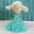thumbnail image 4 of Vestido para perro con unicornio, tutú de capas escalonadas, vestidos de fiesta de cumpleaños para perros pequeños con lentejuelas, 4 of 5
