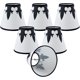 thumbnail image 1 of Juego de 6 pantallas de lámpara pequeñas, pantallas de tela para lámpara de pared, pantallas de lámpara, lámparas de mesa pequeñas, para bombillas de borde de corte, visualización de ajuste, 1 of 16