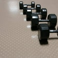 thumbnail image 4 of Rubber Cal 03-W265-S-05 Coin Grip Metallic PVC Flooring, Silver - 2.5 mm. x 4 x 5 ft., 4 of 8