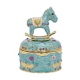 thumbnail image 2 of Mini Caja de Baratijas Fernando Organizador de Joyas Figura de Caballo Azul, 2 of 8