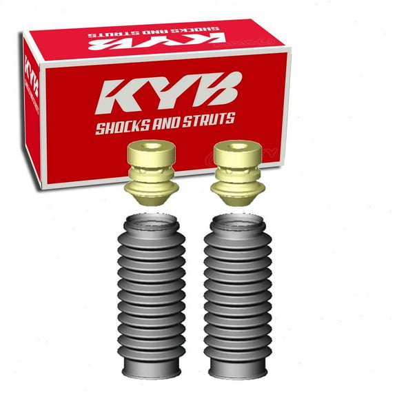 2 pc Front Suspension Strut Bellows compatible with Chrysler 300 2.7L 3.5L 3.6L 5.7L V6 V8 2005-2013