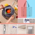 thumbnail image 3 of Lonchera Portátil Reutilizable Lonchera Termica Bolsa de Almuerzo Gran Capacidad Comida Bolsa de Almuerzo Aislada Impermeable y Ligera Hielera Aislante Tela Oxford Lunch Bag, 3 of 4