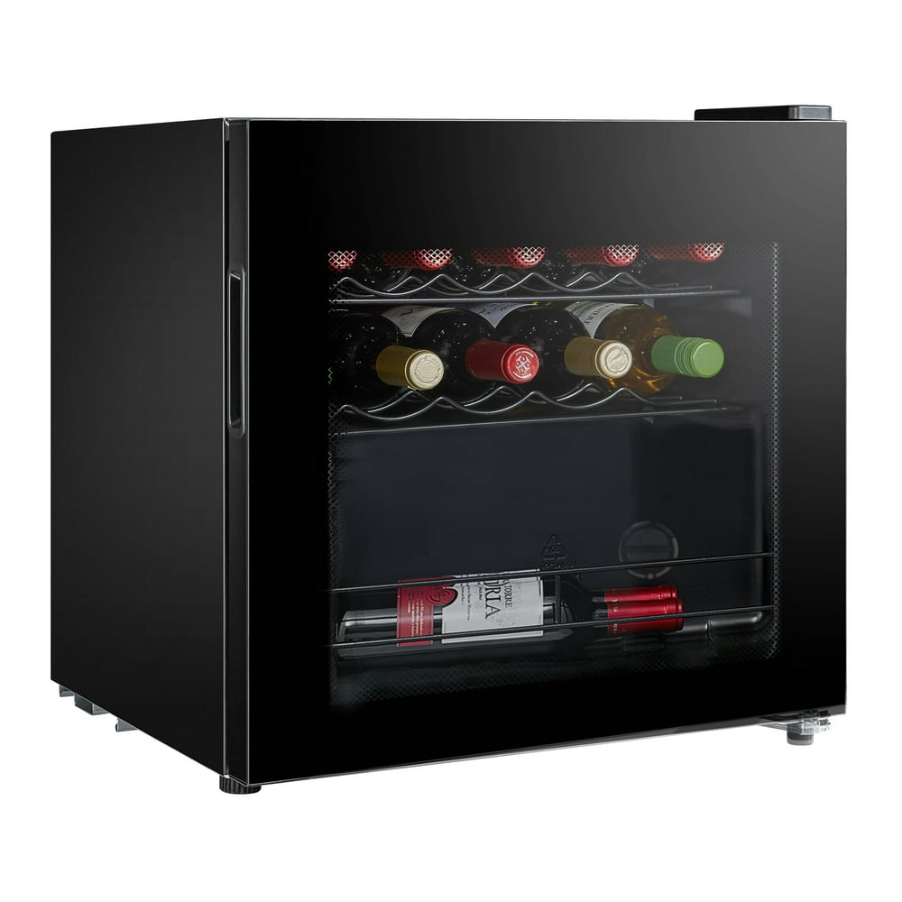 Midea 16bottle Countertop Wine Cooler, Black WHS64W1