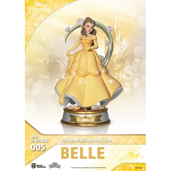 Princess Fall In Love Series-Belle (Mini Diorama Stage)