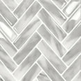 thumbnail image 6 of Thickness Upgrade Herringbone Peel and Stick Grey Marble Wall Tiles Self Stick Backsplash - 10 Sheet, 6 of 9