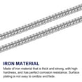 thumbnail image 3 of Uxcell Purse Chain Strap, 43" Purse Straps Shoulder Cross Body Replacement Strap Silver, 3 of 4