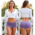 thumbnail image 4 of Pantalones cortos Sth Big Seamless para mujer, paquete de 4, 4 of 7