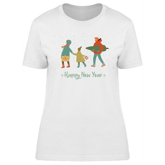 Getting Ready For New Year T-Shirt Women -Image by Shutterstock, Female 3X-Large