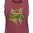 thumbnail image 3 of Teenage Mutant Ninja Turtles - Women's Racerback Tank Top, 3 of 5