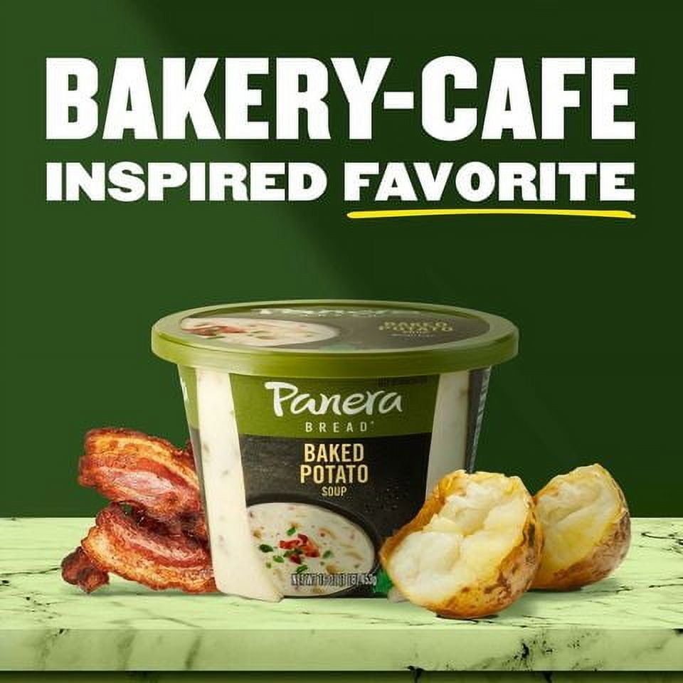 Panera Bread Gluten Free Baked Potato Soup, 32 oz Ready-to-Heat Soup Cup (Refrigerated)