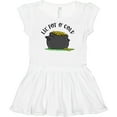 thumbnail image 3 of Inktastic St. Patrick's Day Lil' Pot of Gold Girls Baby Dress, 3 of 5