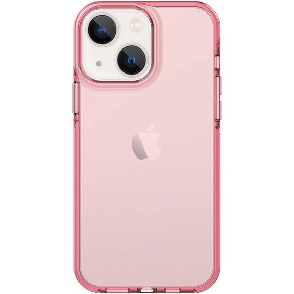 for iPhone 15 Case, 6.6ft Drop Protection, Full Body Screen Camera Protective Phone Case,Pink