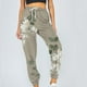 thumbnail image 1 of Puntoco Mujer Moda Casual Estampados Cintura Elástica Pantalones Largos Rectos Pantalones De Chándal Puntoco Puntoco-6782, 1 of 5