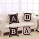 thumbnail image 4 of De Almohada, Decoraciones Para Sofá cinturo Cojín De Almohada Letras Letra inicial g, 4 of 5