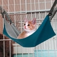 thumbnail image 3 of Hamaca para gat jaula, cama suave para mascotas adecuada para hurón, , cachorro, perro , correas ajustables / capacidad de carga Sunnimix Hamaca para gato para jaula, 3 of 8
