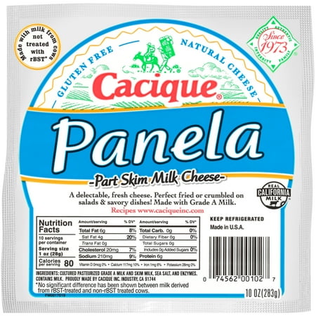 Cacique Park Skim Milk Panela Cheese, 10 oz