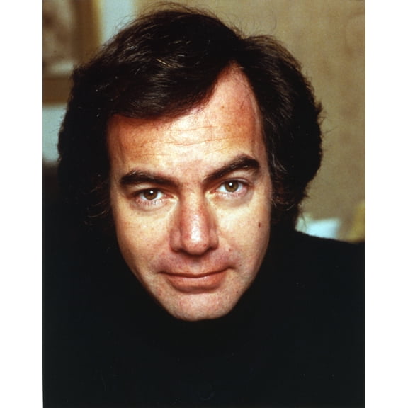 Neil Diamond Portrait in Black Photo Print (8 x 10)