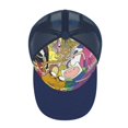 thumbnail image 3 of Adventure Time Adult Baseball Cap Adjustable Sun Visor Hat Prints Trucker Hats Skull Cap Headwear for Men Women, 3 of 6