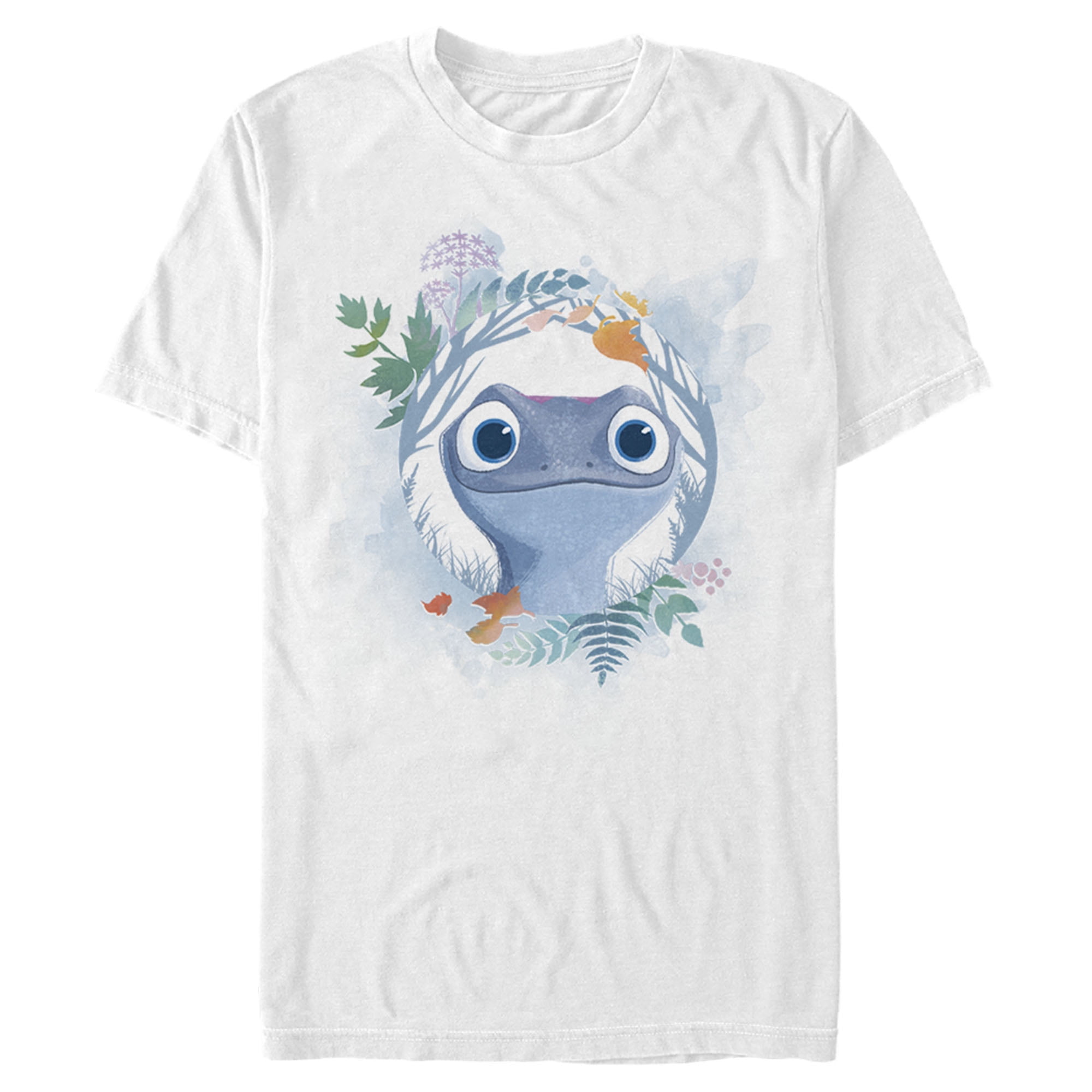 Frozen 2 - Frozen 2 Men's Bruni The Salamander Watercolor Portrait T-Shirt - Walmart.com
