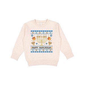 Happy Hanukkah Toddler Sweatshirt