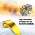 thumbnail image 3 of Reflect Light Fire-retardant Fiberglass Belt Automobile Motorcycle Refit Thermal Insulation Band Exhaust Heat Roll Wear-Resistant Heat Shield, 3 of 7