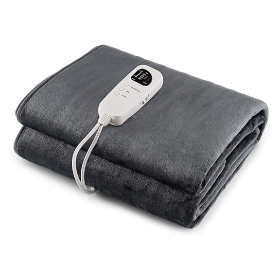 Heated Mattress Pad, 71” x 30” Electric Heated Mattress with 5 Heat Settings, 8H Auto Shut Off, Overheat Protection, Machine Washable Electric Bed Warmer for Home & Office