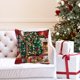 thumbnail image 3 of Fundas de almohada navideñas Funda de almohada navideña de 18x18 pulgadas para sofá, decoración navideña y decoración de granja Funda de almohada , de Navidad Árbol de Navidad Soledad Fundas de almohada, 3 of 8