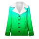 thumbnail image 4 of Puntoco Abrigo Mujer Invierno Cálido Compuesto Felpa Botón Solapas Chaqueta Outwear Abrigo Liquidación Puntoco Puntoco-1, 4 of 4