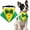 Yellow, variant on Kuoser St.Patrick's Day Dog Tuxedo Puppy Costume Adjustable Dog Bandana, White, M