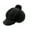 BLACK, variant on Cap - Knitted Beanie W/ Pom Pom – HT-H1056, Black
