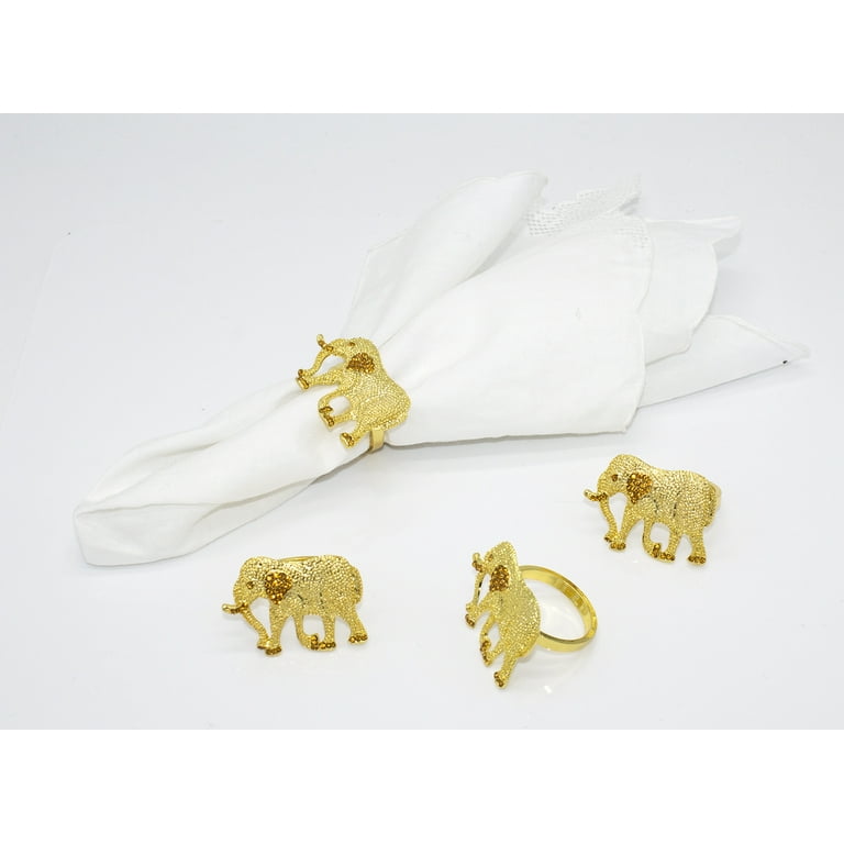 Elephant napkin best sale rings