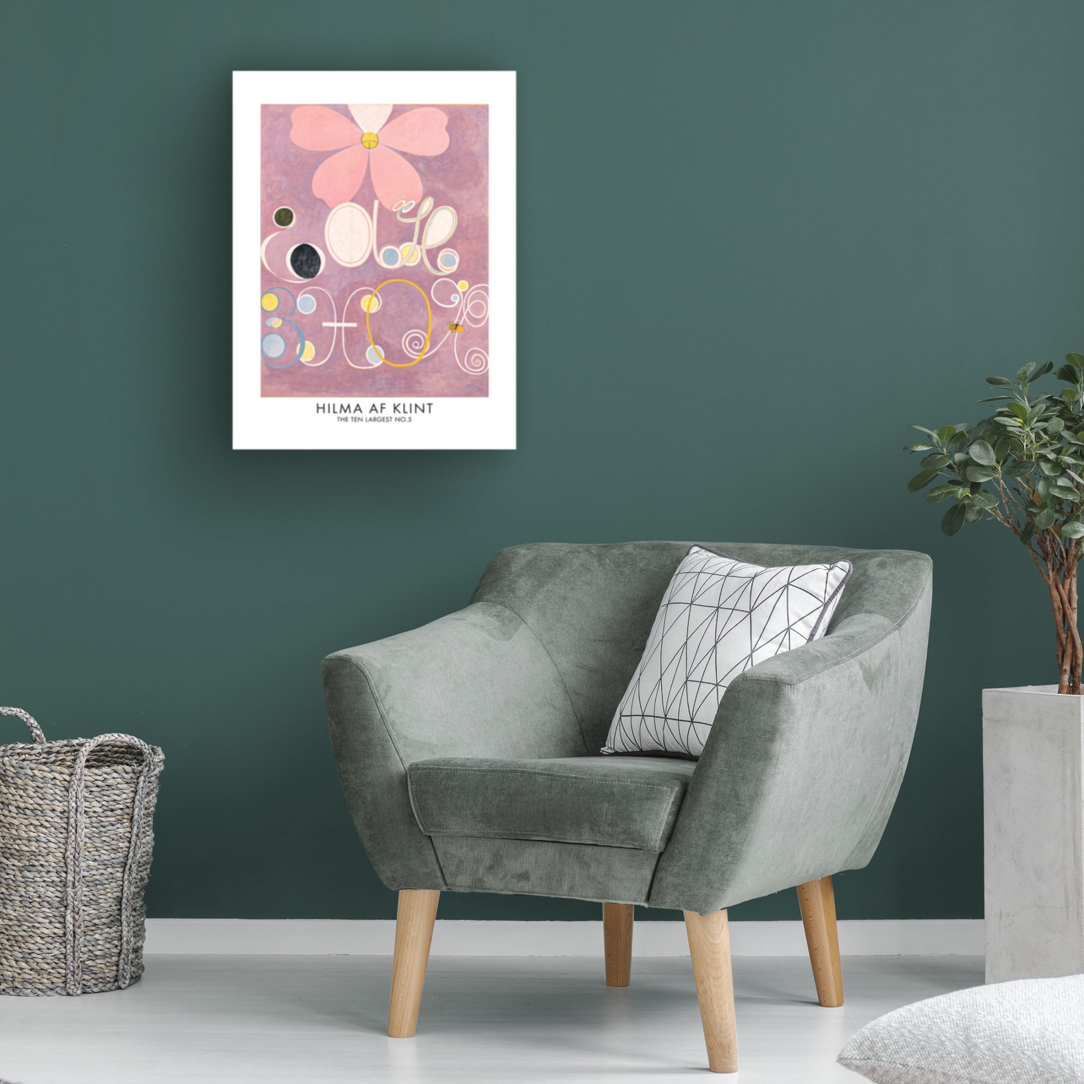 Trademark Fine Art Pictufy The Ten Largest No.5 Poster Canvas Wall Art