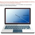 thumbnail image 2 of bedienty 12 .5 Inch Laptop Screen Cover Notebook Computer Screen Anti Blue Light Anti -scratch Transparent Film transparent 294x165mm, 2 of 6
