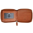 thumbnail image 3 of Zippered RFID Billfold with Removable Passcase, 3 of 8